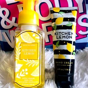 NEW Bath and Body Works Kitchen Lemon Hand Lotion
